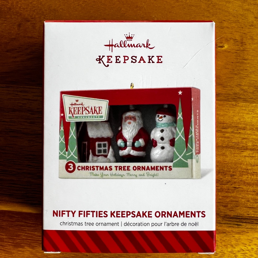 2014 Hallmark Nifty Fifties Christmas Tree Ornaments